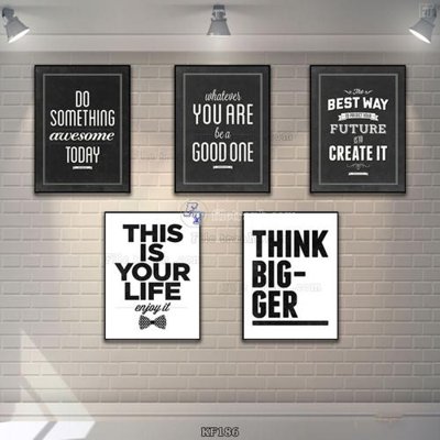 File in trần Tranh bộ nhiều tấm KF186 (bản gốc) 5D