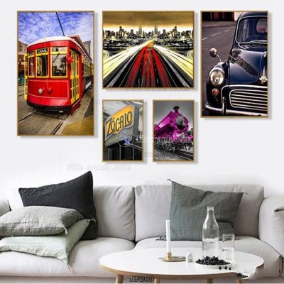 File gốc Tranh bộ nhiều tấm KF209 (in 3D) cho trang trí