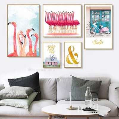 File tranh Tranh bộ nhiều tấm KF223 (bản gốc) in lụa 3D