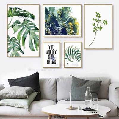 File tranh Tranh bộ nhiều tấm KF266 (gốc) chủ đề trừu tượng