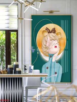 File gốc Tranh decor phủ gương hiện đại KF50011 (thiết kế) độc quyền