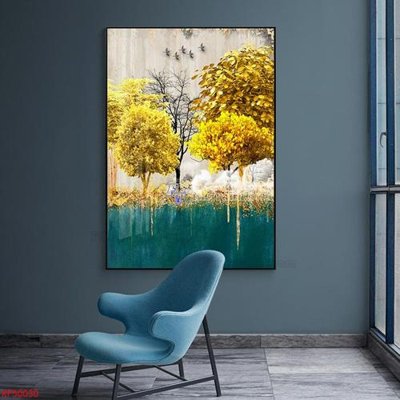 File gốc Tranh decor phủ gương hiện đại KF50030 (dành cho quảng cáo)