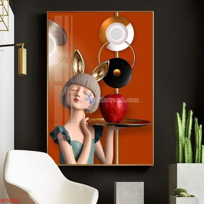 Tải file Tranh decor phủ gương hiện đại KF50152 (gốc) làm file in ấn
