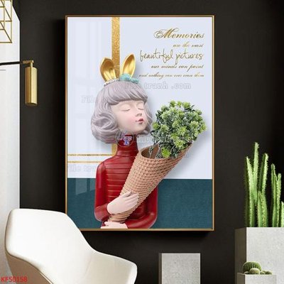 File gốc Tranh decor phủ gương hiện đại KF50158 (PNG) chất lượng cao
