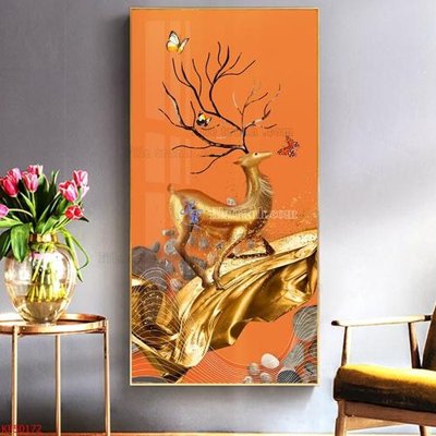 Tải file tranh Tranh decor phủ gương hiện đại KF50172 (ảnh gốc) ngay