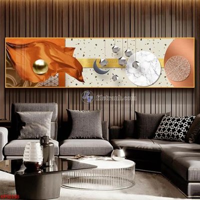 File tranh quảng cáo Tranh decor phủ gương hiện đại KF50198 (download file gốc)