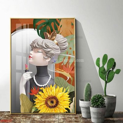 File ảnh Tranh decor phủ gương hiện đại KF50237 (gốc) in PP, decal