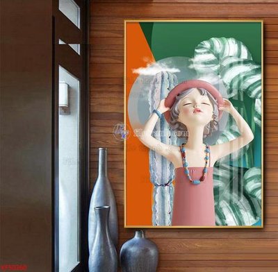 Hình ảnh file gốc Tranh decor phủ gương hiện đại KF50260 (chất lượng cao)