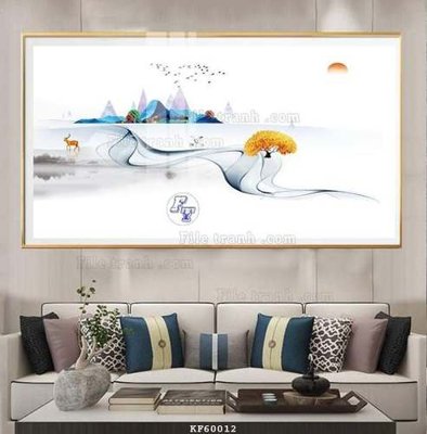 Download file File tranh hiện đại pha lê gương KF60012 (chuẩn in) chất lượng cao