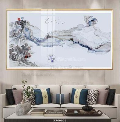 File gốc File tranh hiện đại pha lê gương KF60033 (ảnh chi tiết) để in trần