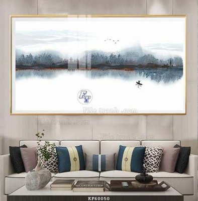 File gốc File tranh hiện đại pha lê gương KF60050 (trang trí) cho phòng khách