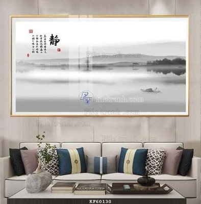 File gốc File tranh hiện đại pha lê gương KF60130 (trang trí) cho phòng khách