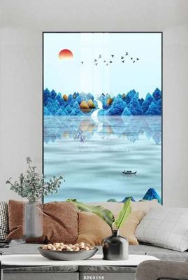 File gốc File tranh hiện đại pha lê gương KF60158 (in mica) trang trí