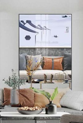 File gốc File tranh hiện đại pha lê gương KF60175 (chuẩn CMYK) cho nhà in