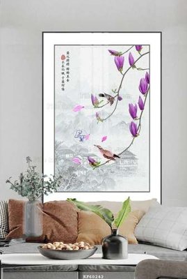 File in mica File tranh hiện đại pha lê gương KF60242 (bản gốc) sắc sảo