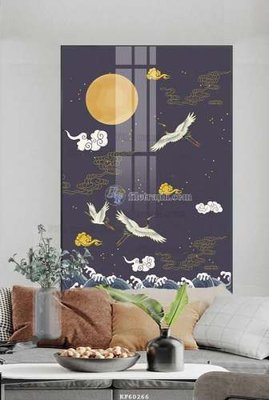 Tải file File tranh hiện đại pha lê gương KF60266 (gốc) chủ đề tôn giáo