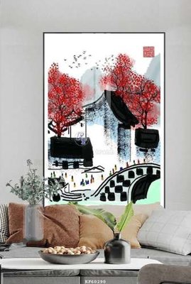 File gốc File tranh hiện đại pha lê gương KF60290 (PNG) nền trong suốt