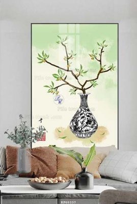 Tải file tranh File tranh hiện đại pha lê gương KF60337 (gốc) tại Filetranh.com