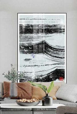 Tải file File tranh hiện đại pha lê gương KF60371 (gốc) in tranh tráng gương