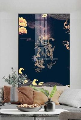 File tranh File tranh hiện đại pha lê gương KF60413 (ảnh gốc) cho in ấn kỹ thuật số
