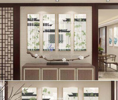 File tranh File tranh hiện đại pha lê gương KF60461 (ảnh gốc) độc quyền