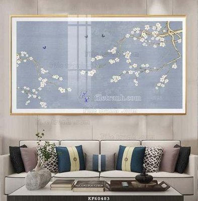 File tranh trang trí File tranh hiện đại pha lê gương KF60483 (file gốc)