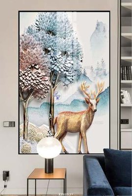 Download file ảnh gốc File tranh hiện đại pha lê gương KF60527 để in ấn