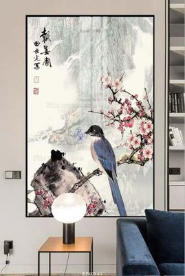 Hình ảnh gốc File tranh hiện đại pha lê gương KF60542 (để in khổ lớn)