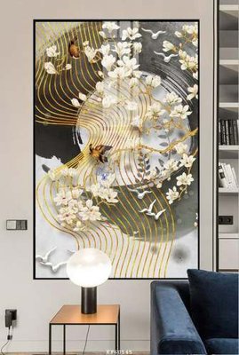 Download file File tranh hiện đại pha lê gương KF60545 (gốc) in mica cao cấp