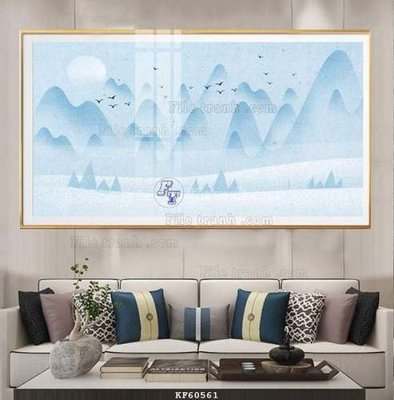 File ảnh File tranh hiện đại pha lê gương KF60561 (gốc) in Hiflex