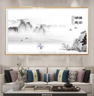 File gốc File tranh hiện đại pha lê gương KF60594 (in ấn) màu sắc trung thực