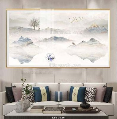 File gốc File tranh hiện đại pha lê gương KF60626 (dành cho quảng cáo)