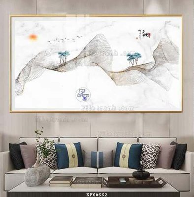 Download file File tranh hiện đại pha lê gương KF60662 (gốc) in mica bàn thờ