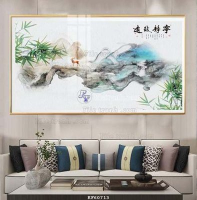 Cung cấp file tranh gốc File tranh hiện đại pha lê gương KF60713 độc quyền