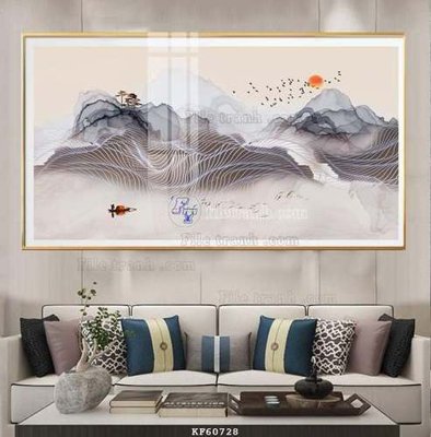 File tranh trang trí File tranh hiện đại pha lê gương KF60728 (tải file gốc)