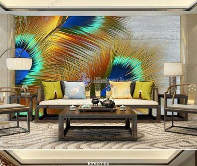 File gốc File tranh hiện đại pha lê gương KF60744 (in ấn) màu sắc trung thực