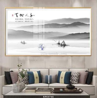 File tranh gốc PSD File tranh hiện đại pha lê gương KF60746 còn nguyên layer