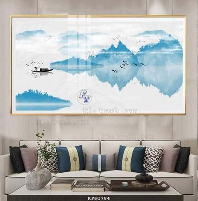 Download file ảnh gốc File tranh hiện đại pha lê gương KF60784 để in ấn