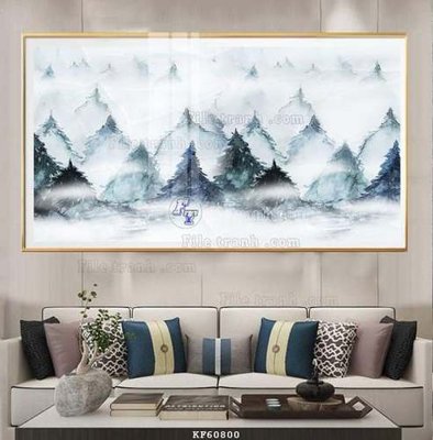 File tranh File tranh hiện đại pha lê gương KF60800 (gốc) in backlit film