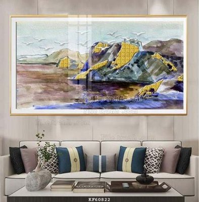 File gốc File tranh hiện đại pha lê gương KF60822 (chuẩn CMYK) cho nhà in