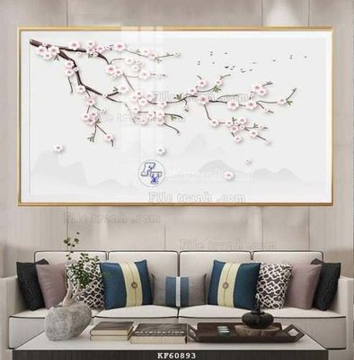 File gốc File tranh hiện đại pha lê gương KF60893 cho in ấn và thiết kế