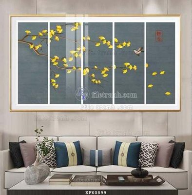 File PSD File tranh hiện đại pha lê gương KF60899 (bản gốc) cho nhà in