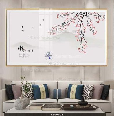 Tải file File tranh hiện đại pha lê gương KF60902 (gốc) làm tranh treo tường