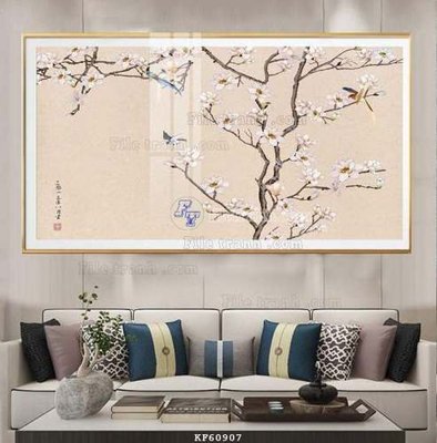 File tranh File tranh hiện đại pha lê gương KF60907 (gốc) in film