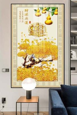 Tải file File tranh hiện đại pha lê gương KF60994 (gốc) làm file thiết kế