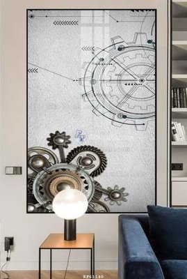 Tải file File tranh hiện đại pha lê gương KF61140 (gốc) làm file tranh quảng cáo