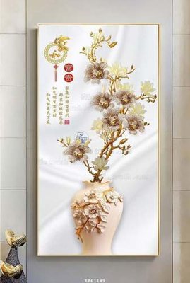 File gốc File tranh hiện đại pha lê gương KF61149 (trang trí) phòng trẻ em