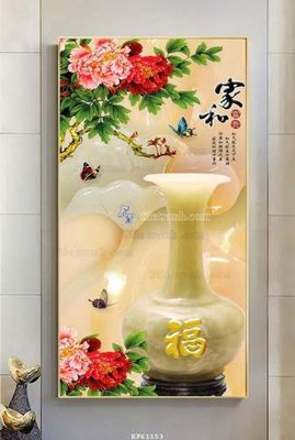 File PSD File tranh hiện đại pha lê gương KF61153 (nguyên bản) cho thiết kế