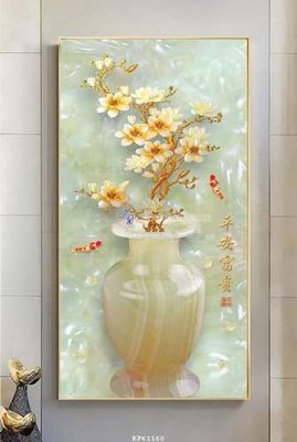 File gốc File tranh hiện đại pha lê gương KF61160 (thiết kế) cho in ấn