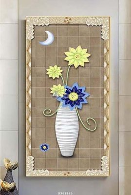 File tranh in mica File tranh hiện đại pha lê gương KF61163 (độ phân giải cao)